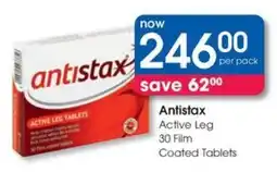 Clicks Antistax Active Leg 30 Film Coated Tablets offer