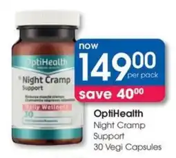 Clicks OptiHealth Night Cramp Support offer