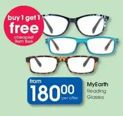 Clicks MyEarth Reading Glasses offer