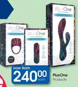 Clicks PlusOne Products offer