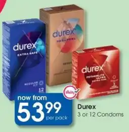 Clicks Durex Condoms offer