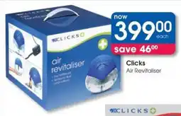 Clicks Clicks Air Revitaliser offer