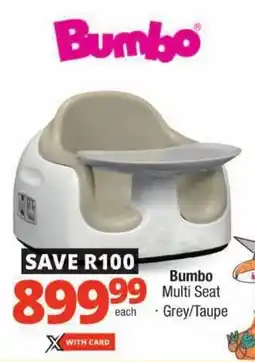 Checkers Bumbo Multi Seat offer