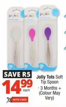 Checkers Jolly Tots Soft Tip Spoon offer