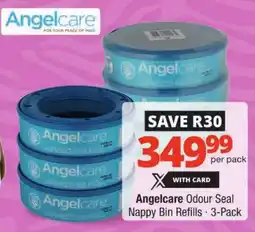 Checkers Angelcare Odour Seal Nappy Bin Refills offer