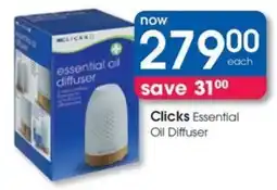 Clicks Clicks Essential Oil Diffuser offer