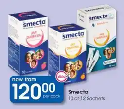 Clicks Smecta Sachets offer