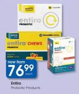 Clicks Entiro Probiotic Products offer