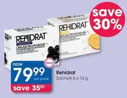 Clicks Rehidrat Sachets offer