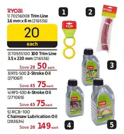 Makro Ryobi Trim Line offer