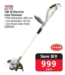 Makro Ryobi 710 W Electric Line Trimmer offer