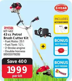Makro Ryobi 43 cc Petrol Brush Cutter Kit offer