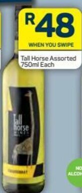 Pick n Pay Tall Horse Assorted 750ml offer