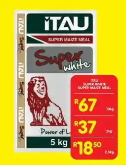 Shoprite ITAU Super White Super Maize Meal offer