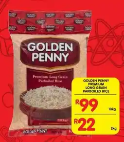 Shoprite GOLDEN PENNY PREMIUM LONG GRAIN PARBOILED RICE offer