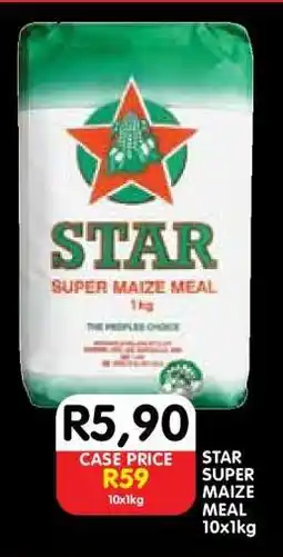 Shoprite STAR SUPER MAIZE MEAL 10x1kg offer