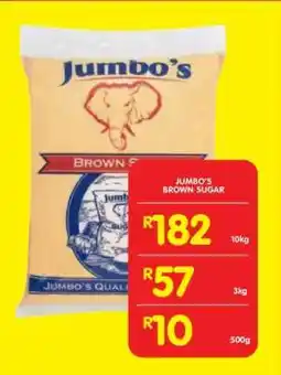 Shoprite JUMBO’S BROWN SUGAR offer