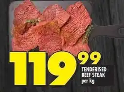 Shoprite TENDERISED BEEF STEAK offer