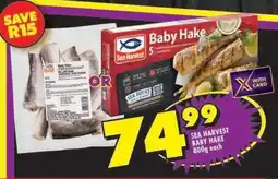 Shoprite SEA HARVEST Baby Hake offer