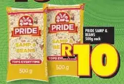 Shoprite PRIDE SAMP & BEANS offer