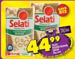 Shoprite Selati Golden Brown Sugar offer