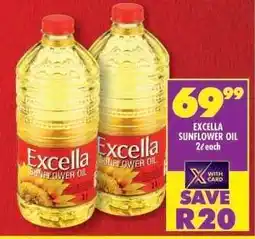Shoprite Excella Sunflower Oil offer