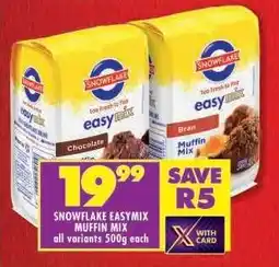 Shoprite SNOWFLAKE EASYMIX MUFFIN MIX offer