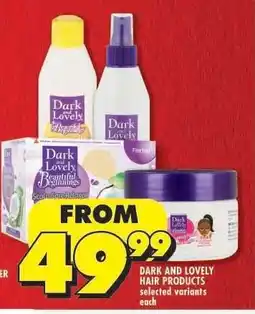 Shoprite Dark and Lovely Hair Products offer