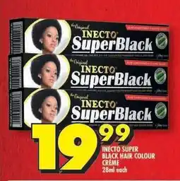 Shoprite Inecto Super Black Hair Colour Creme offer