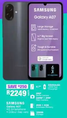 OK Furniture Samsung Galaxy A07 offer
