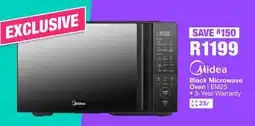 OK Furniture Midea Black Microwave Oven | EM25 offer