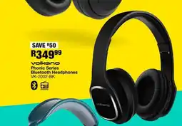OK Furniture Volkano Phonic Series Bluetooth Headphones VK-2002-BK offer