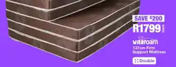 OK Furniture Vitafoam 137cm Firm Support Mattress offer
