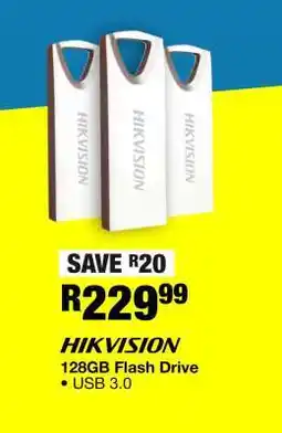 OK Furniture HIKVISION 128GB Flash Drive offer