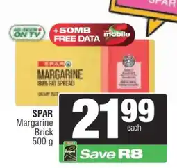 Spar SPAR Margarine Brick 500 g offer
