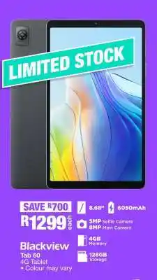 OK Furniture Blackview Tab 60 offer
