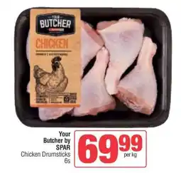 Spar Your Butcher by SPAR Chicken Drumsticks 6s offer