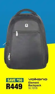 OK Furniture Volkano Element Backpack VL1016 offer