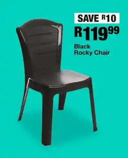 OK Furniture Black Rocky Chair offer