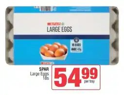 Spar SPAR Large Eggs 18s offer