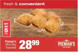 Spar Pieman's Mini Pies Assorted offer