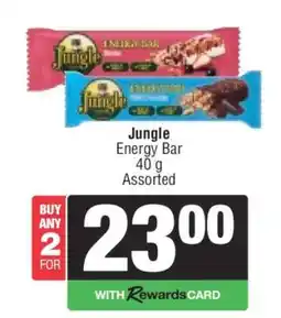 Spar Jungle Energy Bar offer