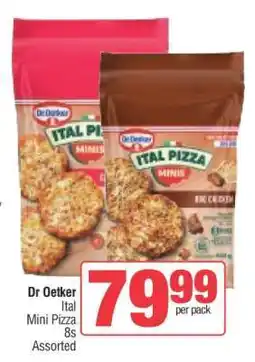 Spar DR. OETKER Ital Mini Pizza offer