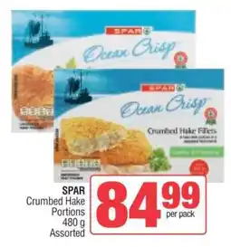 Spar SPAR Crumbed Hake Portions offer