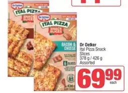 Spar Dr Oetker Ital Pizza Snack Slices offer