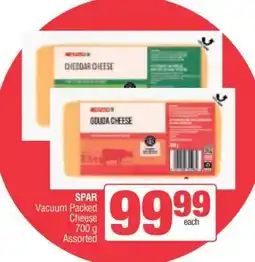 Spar SPAR Vacuum Packed Cheese offer