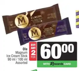 Spar Ola Magnum Ice Cream Stick offer