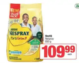 Spar Nestlé Nespray offer