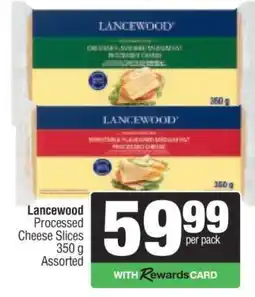 Spar Lancewood Processed Cheese Slices offer