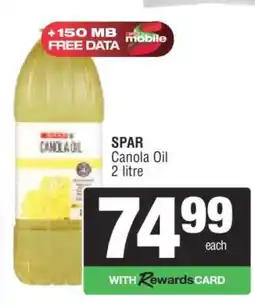 Spar SPAR Canola Oil offer